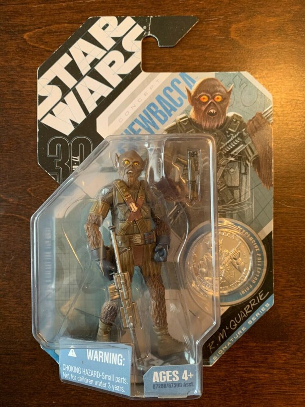 Star Wars Ralph McQuarrie 30th Anniversary Concept CHEWBACCA Signature Series